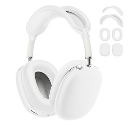 AirPods Max 2 Silikonhüllen – 4er-Set (weiß)