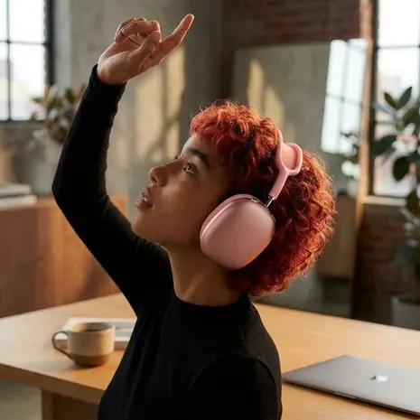 ShieldCase AirPods Max 2 Silikon-Ohrpolster (rosa)