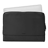 Coverzs Coverzs Nylon- und PU-Leder-Laptophülle - 15,6 Zoll (schwarz)