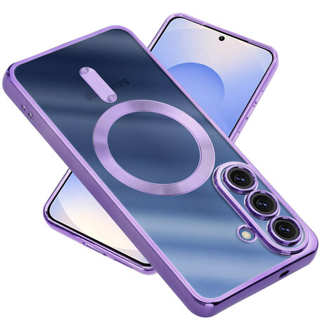 ShieldCase® ShieldCase Samsung Galaxy S26 Hülle mit Kameraabdeckung (lila)