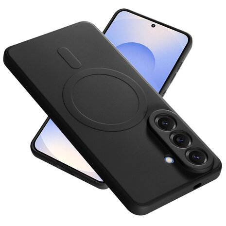 ShieldCase® ShieldCase Samsung Galaxy S26 Silikon MagSafe Rückdeckel (schwarz)