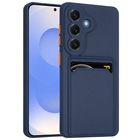 ShieldCase® ShieldCase Samsung Galaxy S26 Silikonhülle mit Kartenhalter (dunkelblau) ShieldCase® ShieldCase Samsung Galaxy S26 Silikonhülle mit Kartenhalter (dunkelblau)