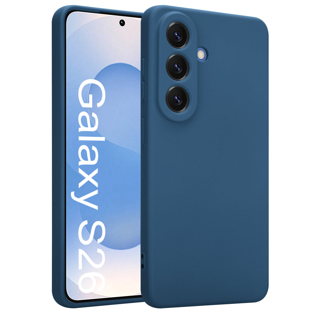 ShieldCase® ShieldCase Samsung Galaxy S26 Plus Silikonhülle (dunkelblau) ShieldCase® ShieldCase Samsung Galaxy S26 Plus Silikonhülle (dunkelblau)