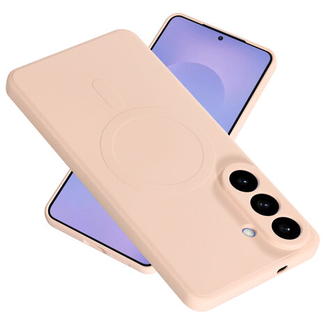 ShieldCase® ShieldCase Samsung Galaxy S26 Plus Silikon MagSafe Rückdeckel (pink)