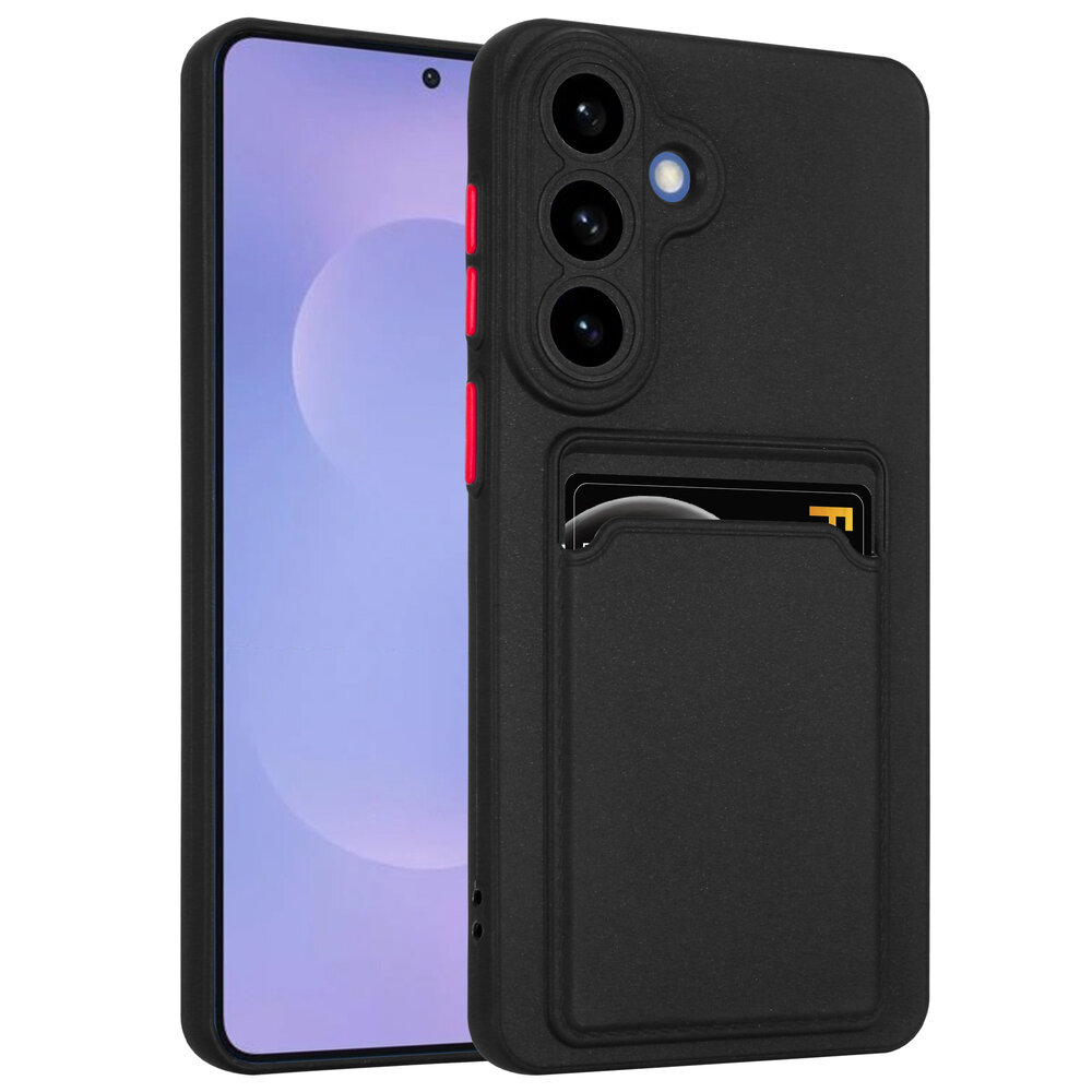 ShieldCase® ShieldCase Samsung Galaxy S26 Plus Silikonhülle mit Kartenhalter (schwarz) ShieldCase® ShieldCase Samsung Galaxy S26 Plus Silikonhülle mit Kartenhalter (schwarz)