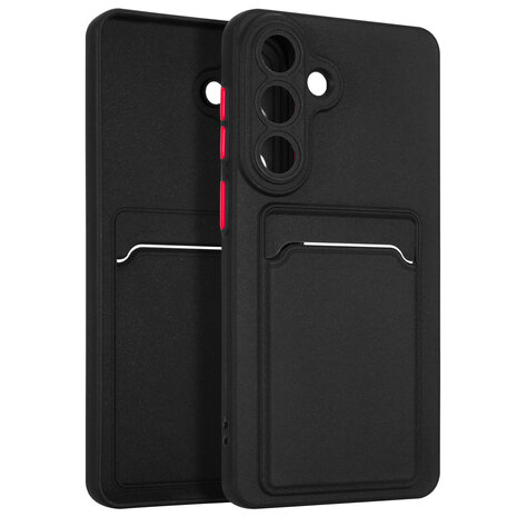 ShieldCase® ShieldCase Samsung Galaxy S26 Plus Silikonhülle mit Kartenhalter (schwarz) ShieldCase® ShieldCase Samsung Galaxy S26 Plus Silikonhülle mit Kartenhalter (schwarz)