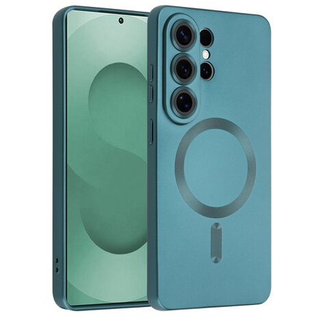 ShieldCase® ShieldCase Samsung Galaxy S26 Ultra MagSafe Hülle mit Objektivschutz (dunkelgrün) ShieldCase® ShieldCase Samsung Galaxy S26 Ultra MagSafe Hülle mit Objektivschutz (dunkelgrün)