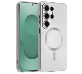 ShieldCase® Samsung Galaxy S26 Ultra MagSafe Hülle mit Objektivschutz (silber)