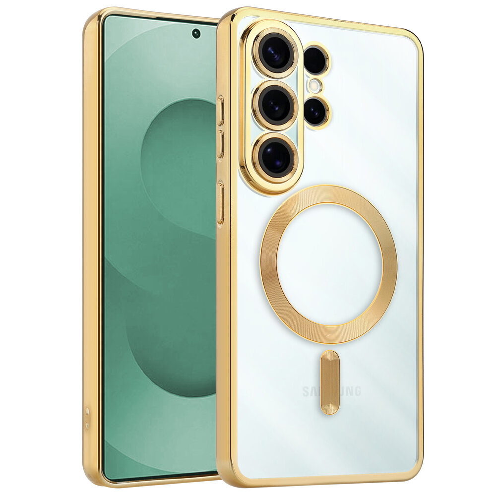 ShieldCase® ShieldCase Samsung Galaxy S26 Ultra Hülle mit Kameraabdeckung (gold)