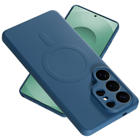ShieldCase® ShieldCase Samsung Galaxy S26 Ultra Silikon MagSafe Rückdeckel (dunkelblau) ShieldCase® ShieldCase Samsung Galaxy S26 Ultra Silikon MagSafe Rückdeckel (dunkelblau)