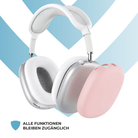 ShieldCase AirPods Max Silikonhüllen (rosa)