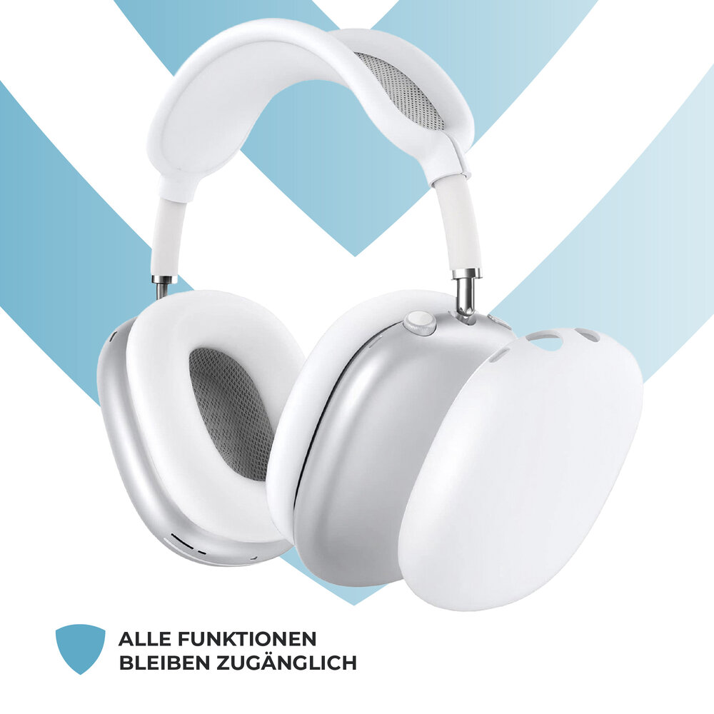 ShieldCase AirPods Max 2 Silikonhüllen (weiß)