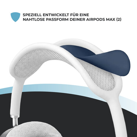 ShieldCase AirPods Max 2 Silikonhüllen - 4-in-1-Set (dunkelblau) ShieldCase AirPods Max 2 Silikonhüllen - 4-in-1-Set (dunkelblau)