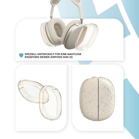 ShieldCase AirPods Max 2 TPU-Hülle (Sternenlicht)
