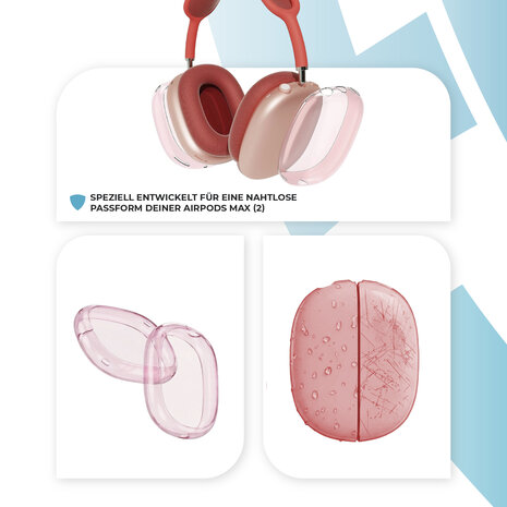 ShieldCase AirPods Max 2 TPU-Hülle (pink)
