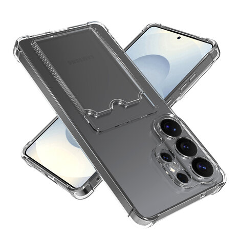 ShieldCase® ShieldCase Samsung Galaxy S26 Ultra TPU-Hülle mit Kartenhalter (transparent) ShieldCase® ShieldCase Samsung Galaxy S26 Ultra TPU-Hülle mit Kartenhalter (transparent)
