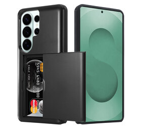 ShieldCase® Samsung Galaxy S26 Ultra Kartelhalterhülle mit Verschluss (schwarz)