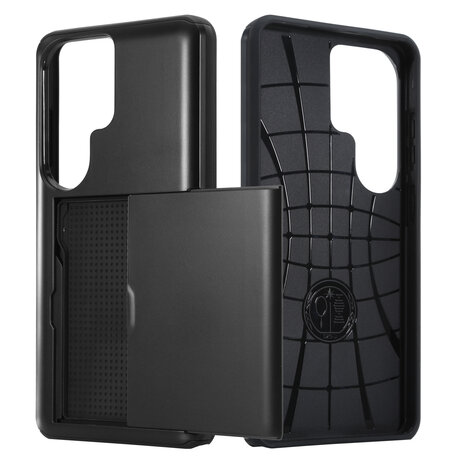 ShieldCase® ShieldCase Samsung Galaxy S26 Ultra Kartelhalterhülle mit Verschluss (schwarz)