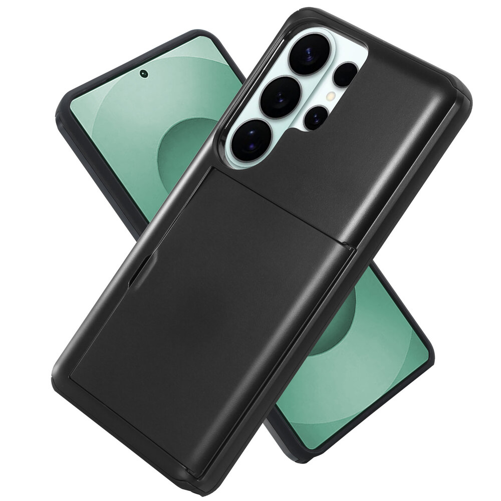 ShieldCase® ShieldCase Samsung Galaxy S26 Ultra Kartelhalterhülle mit Verschluss (schwarz)