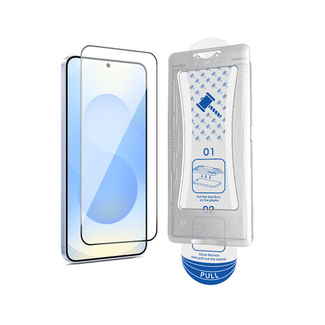 Coverzs Coverzs Samsung Galaxy S26 gehärteter Glas-Displayschutz mit Rahmen (2-Pack)