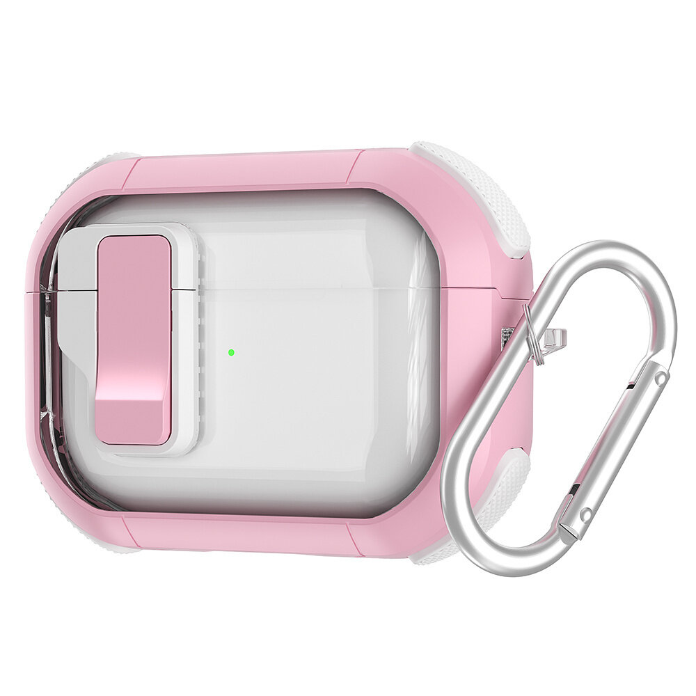 Coverzs Coverzs AirPods 3 TPU Rugged Case mit Schloss (pink)