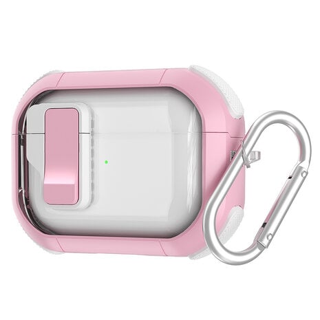 Coverzs Coverzs AirPods 3 TPU Rugged Case mit Schloss (pink)