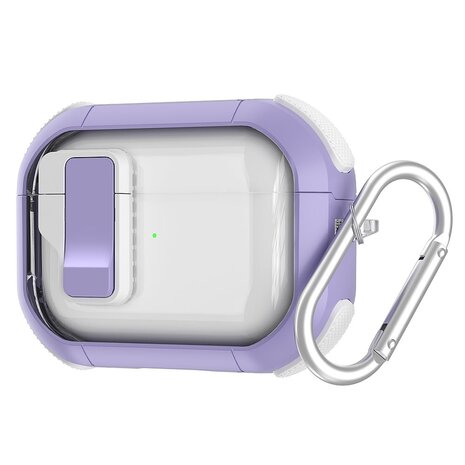Coverzs Coverzs AirPods 3 TPU Rugged Case mit Schloss (lila)
