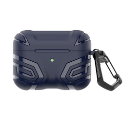 Coverzs AirPods 3 TPU rutschfeste Stoßstangenhülle (blau)