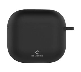 Coverzs AirPods 3 Silikonhülle (Schwarz)