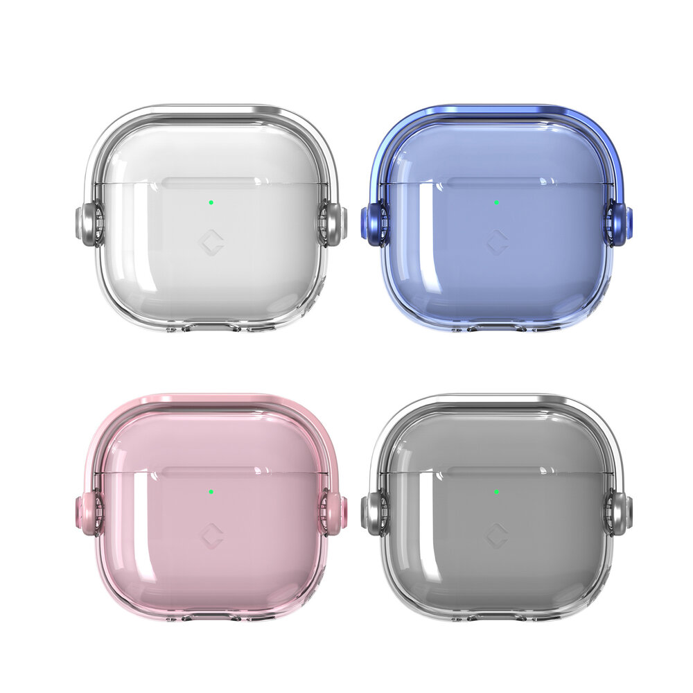 Coverzs Coverzs Airpods 3 TPU & PC-Durchsichtshülle (transparent)