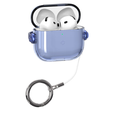 Coverzs Coverzs Airpods 3 TPU & PC-klare Hülle (transparent / blau)