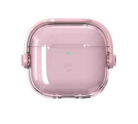 Coverzs Airpods 3 TPU & PC-Durchsichtshülle (transparent / pink)