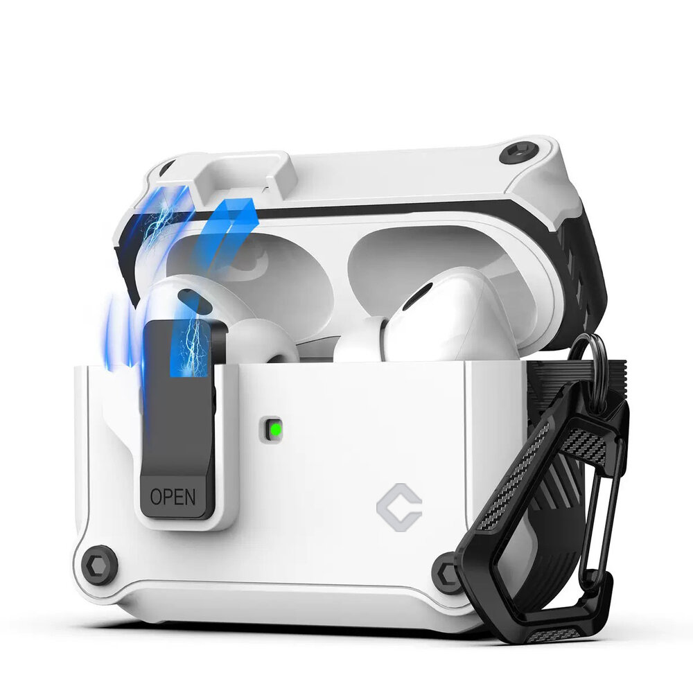 Coverzs Coverzs AirPods 3 TPU & PC Rugged Hülle (weiß)