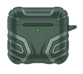 Coverzs AirPods 4 TPU rutschfeste Stoßstangenhülle (grün)