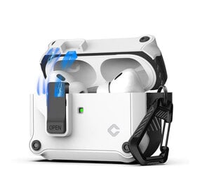 Coverzs AirPods 4 TPU & PC Rugged Case (weiß)