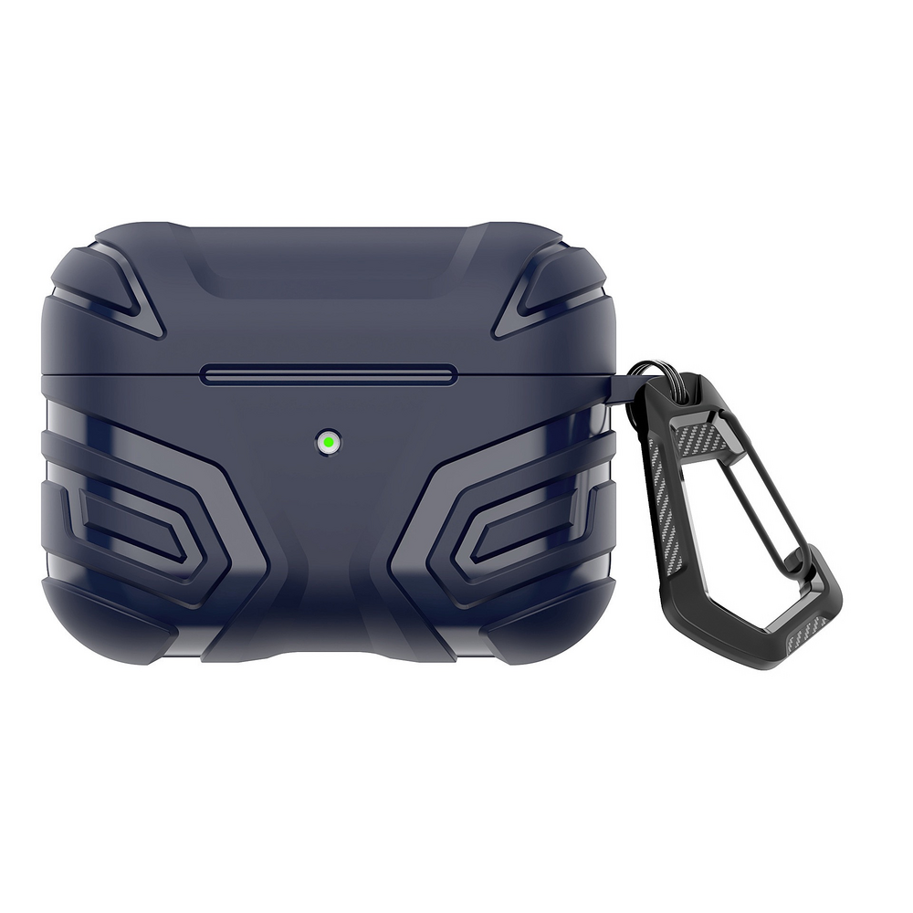 Coverzs Coverzs AirPods Pro / Pro 2 TPU rutschfeste Stoßstangenhülle (blau)