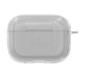 Coverzs AirPods Pro / Pro 2 TPU-Hülle (transparent / grau)