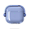 Coverzs Coverzs AirPods Pro / Pro 2 TPU & PC Durchsichtshülle (transparent / blau)