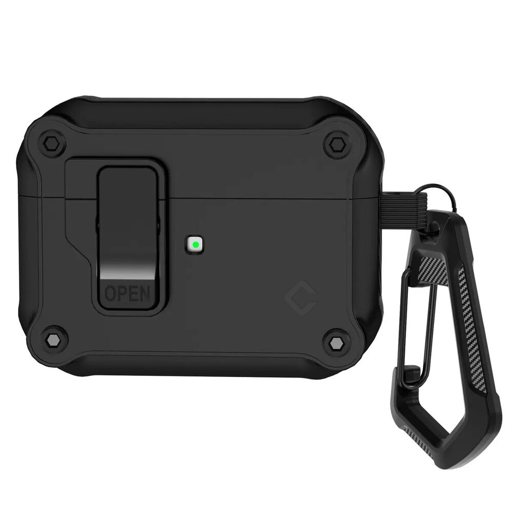 Coverzs Coverzs AirPods Pro / Pro 2 TPU & PC Rugged Case (schwarz)