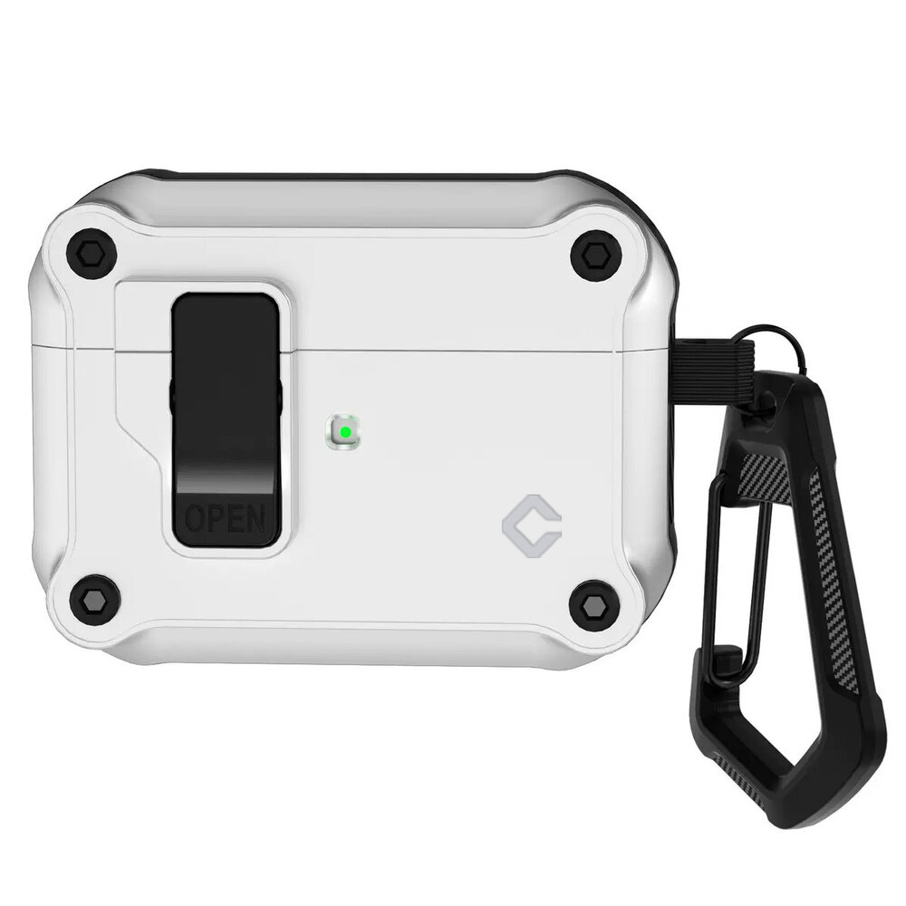 Coverzs Coverzs AirPods Pro / Pro 2 TPU & PC Rugged Case (weiß)