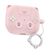 Coverzs Coverzs Samsung Galaxy Buds 3 / 3 Pro Silikonhülle 'süße Katze' (pink) Coverzs Coverzs Samsung Galaxy Buds 3 / 3 Pro Silikonhülle 'süße Katze' (pink)