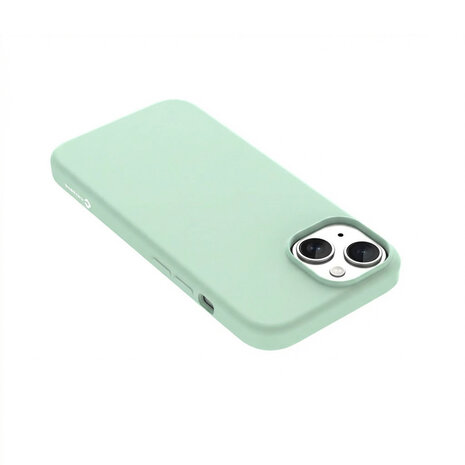 Coverzs Coverzs iPhone 15 Liquid Silikon MagSafe Hülle (grün)