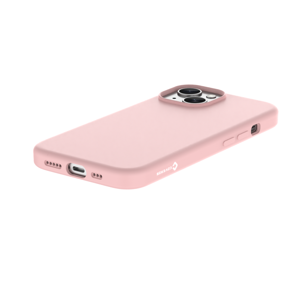 Coverzs Coverzs iPhone 15 Liquid Silikon-MagSafe-Hülle (pink) Coverzs Coverzs iPhone 15 Liquid Silikon-MagSafe-Hülle (pink)