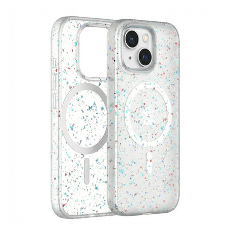 Coverzs Coverzs iPhone 15 Recycled MagSafe-Hülle (Weiß)