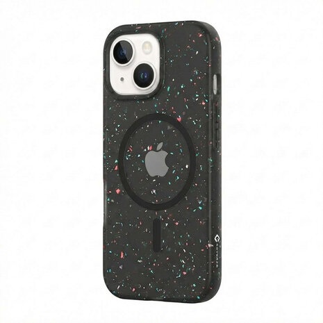 Coverzs Coverzs iPhone 15 Recycled MagSafe-Hülle (Schwarz)