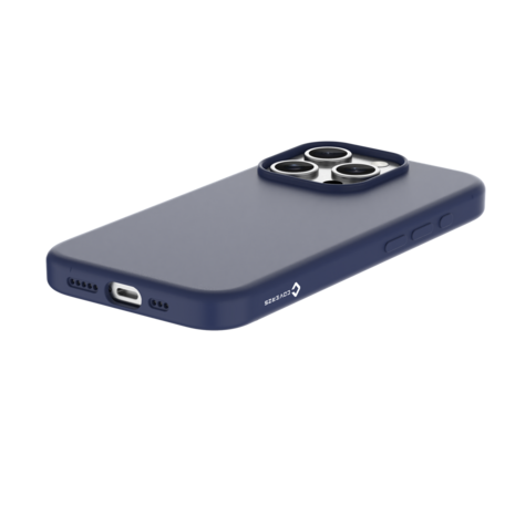 Coverzs Coverzs iPhone 15 Pro Liquid Silikon MagSafe Hülle (blau)