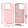 Coverzs Coverzs iPhone 15 Pro Liquid Silikon MagSafe Hülle (pink)