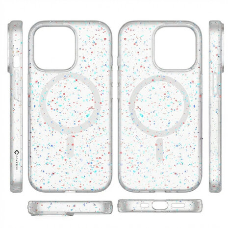 Coverzs Coverzs iPhone 15 Pro Recycled MagSafe-Hülle (Weiß)