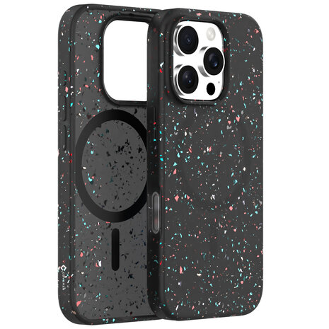 Coverzs Coverzs iPhone 15 Pro Recycled MagSafe-Hülle (Schwarz)