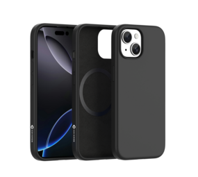 Coverzs iPhone 15 Plus flüssiges Silikon MagSafe (schwarz) Coverzs iPhone 15 Plus flüssiges Silikon MagSafe (schwarz)